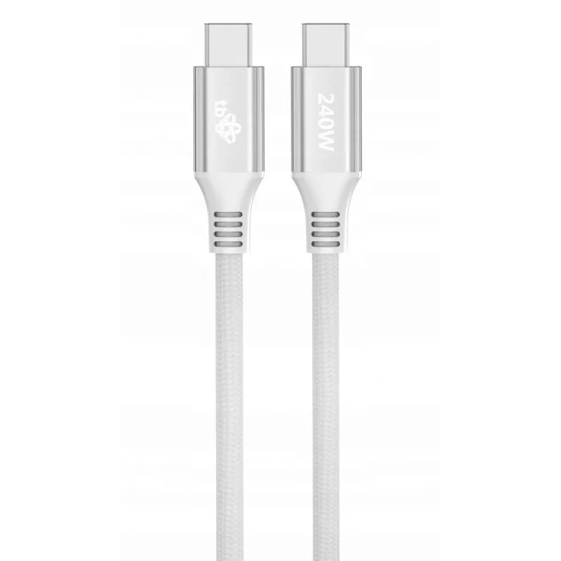 USB-C kábel TB AKTBXKUCCOSI10W 1 m 240 W biely
