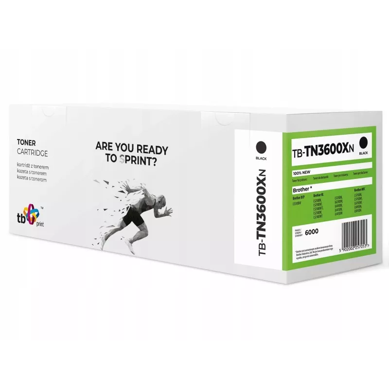 Toner Tb Print Pre Brother TN3600XL TB-TN3600XN Bk 100 % úplne nový