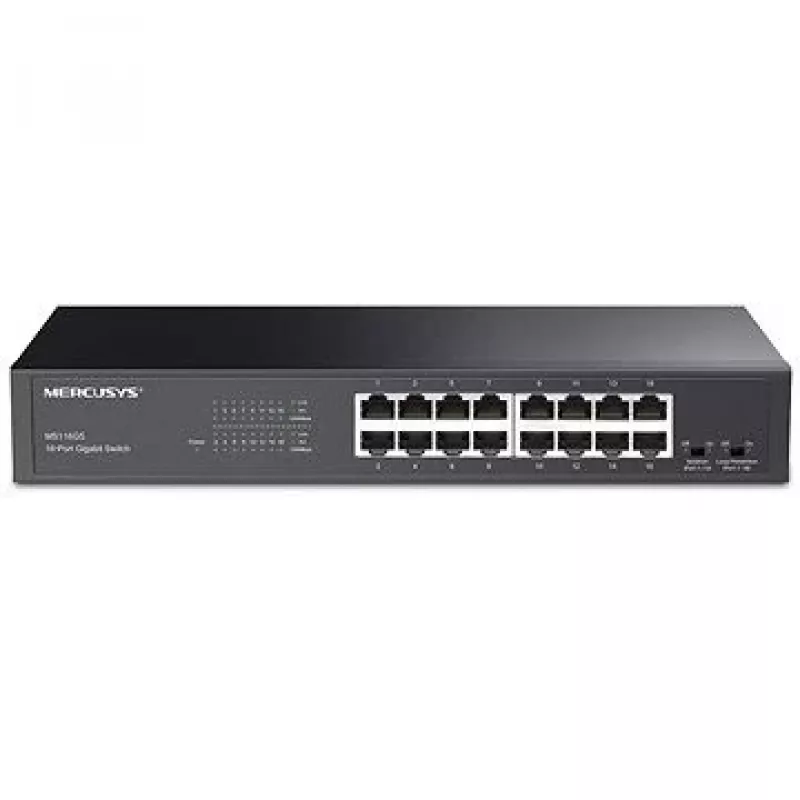 Mercusys MS116GS sieťový switch Gigabit Ethernet (10/100/1000) čierny