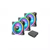 Thermaltake Riing Trio 14 RGB TT Premium Edition ventilátory do skrinky, 3 x 140 mm, 500 – 1400 ot./min