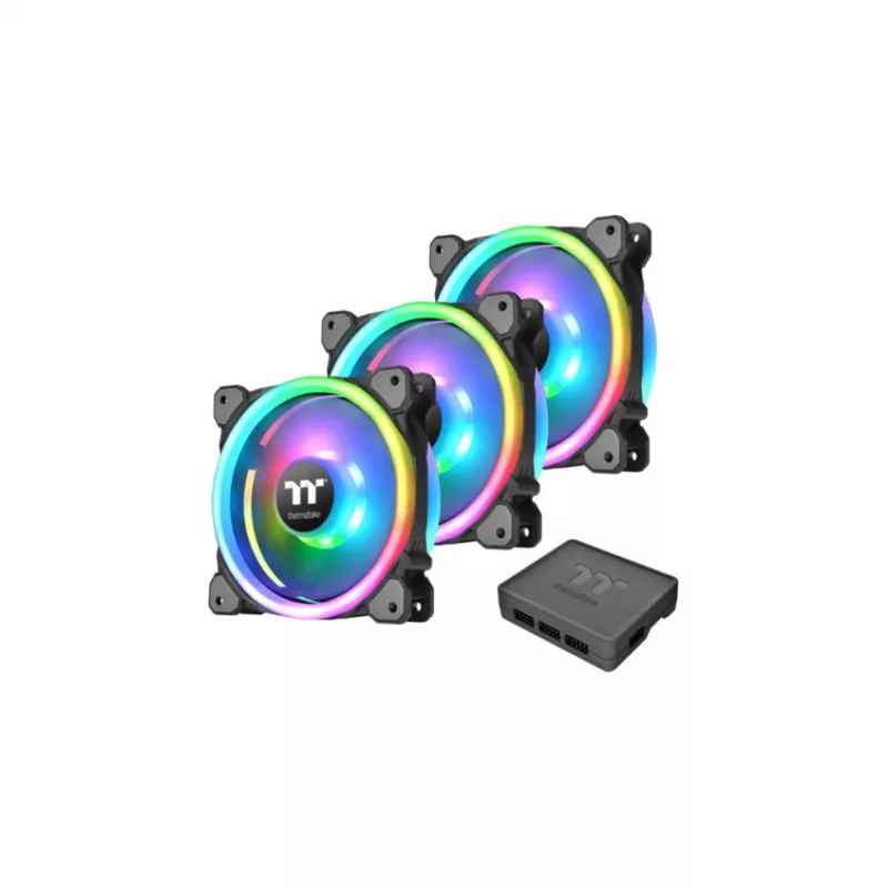 Thermaltake Riing Trio 14 RGB TT Premium Edition ventilátory do skrinky, 3 x 140 mm, 500 – 1400 ot./min