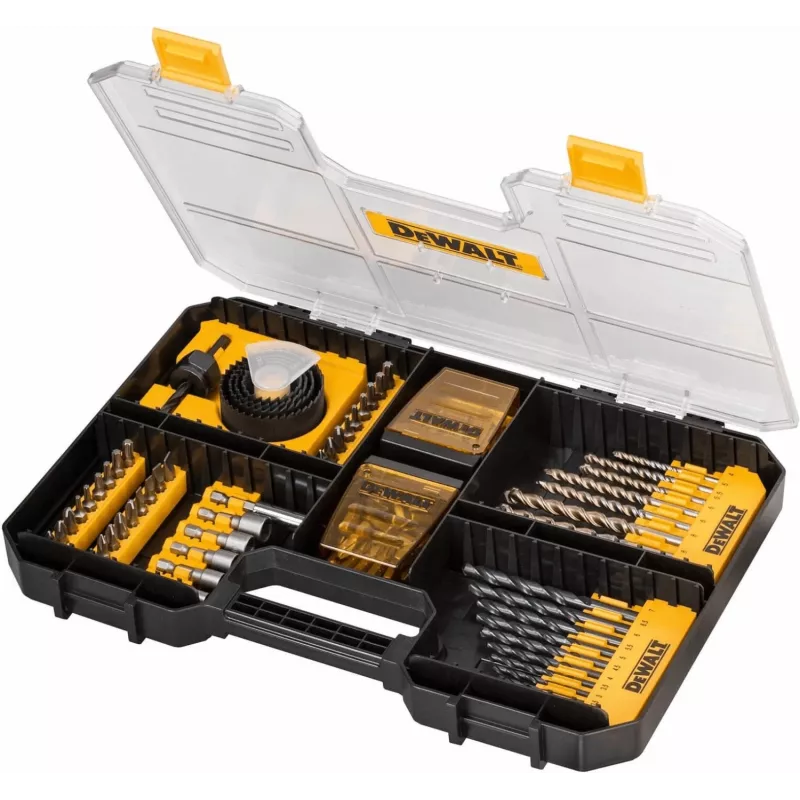 Dewalt Dt71569-Qz sada bitov a vrtákov, 100 ks