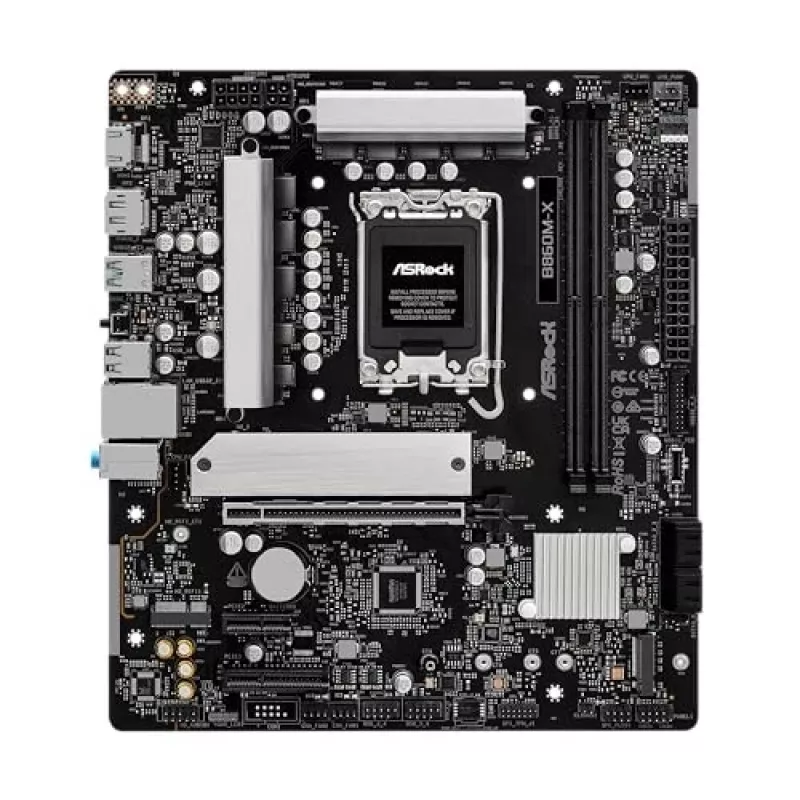 ASRock B860M-X základná doska, Intel B860, LGA 1851, micro ATX, DDR5