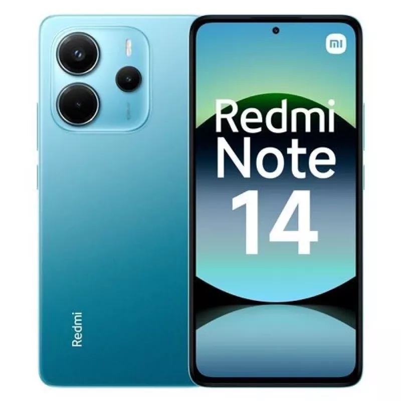 Xiaomi Redmi Note 14 16,9 cm (6,67 inch) Hybrid Dual SIM 4G USB Type-C 8 GB 256 GB 5500 mAh modrá