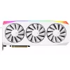 Grafická karta XFX Radeon RX 9070 XT — 16 GB GDDR6, 256-bit, PCIe x16, 3 ventilátory, biela, 360 mm