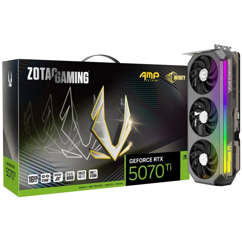 Grafická karta GeForce RTX 5070 Ti 16 GB GDDR7