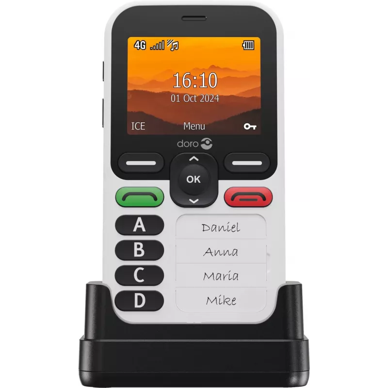 Smartphone Doro Leva X10 2,4 inch 1150 mAh grafit