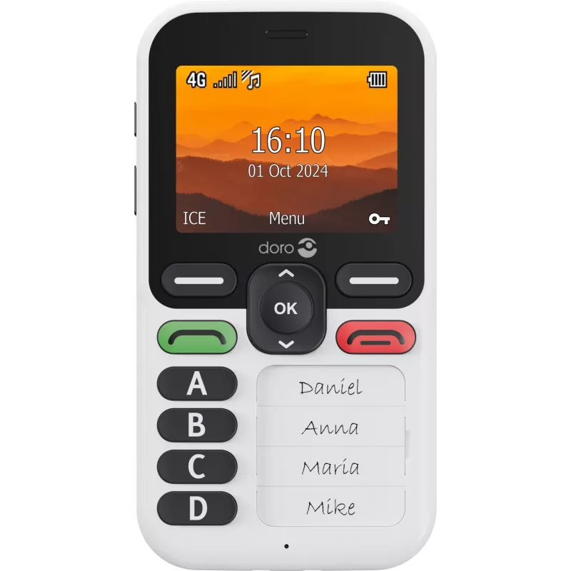 Smartphone Doro Leva X10 2,4 inch 1150 mAh grafit