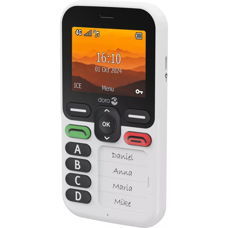 Smartphone Doro Leva X10 2,4 inch 1150 mAh grafit