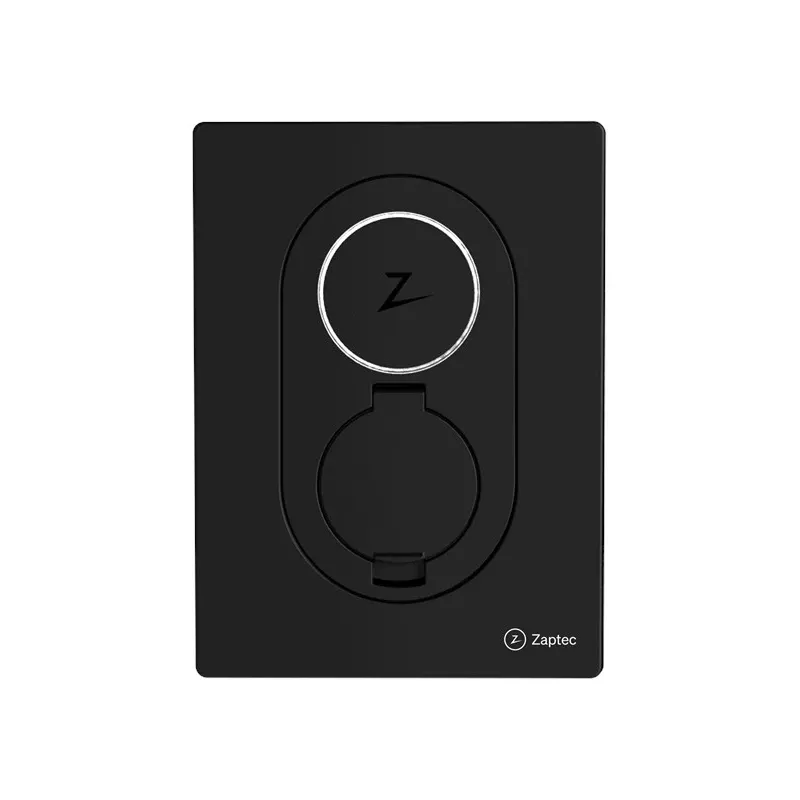 Zaptec Go nabíjacia skrinka 22kW Type 2 WiFi a 4G asfaltová čierna
