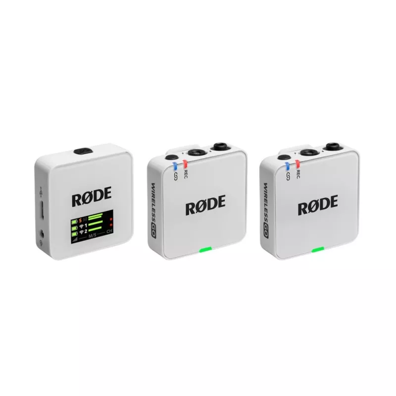 RØDE Wireless GO III White - bezdrôtový mikrofónový systém (biela)