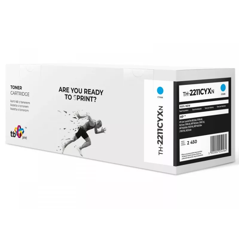 Toner pre HP Color LJ Pro M255 W2211X TH-2211CYXN 100% nový CY