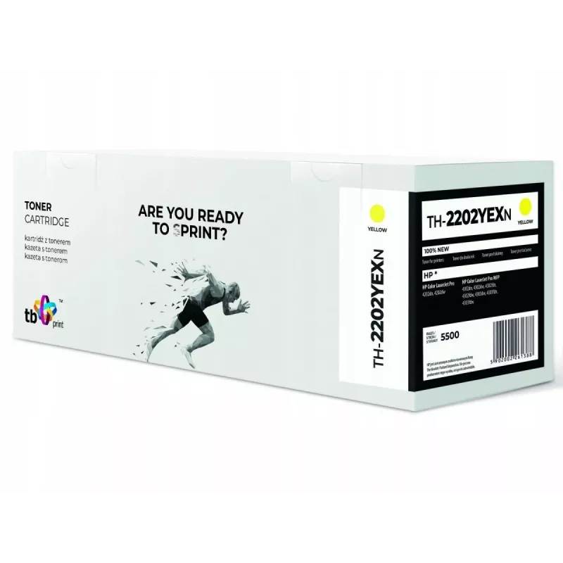 Toner pre HP Color LaserJet Pro 4202 W2200X TH-2200YEXN 100 % nový žltý