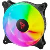 SAVIO Blast 120mm ARGB PWM ventilátor do skrine - čierny