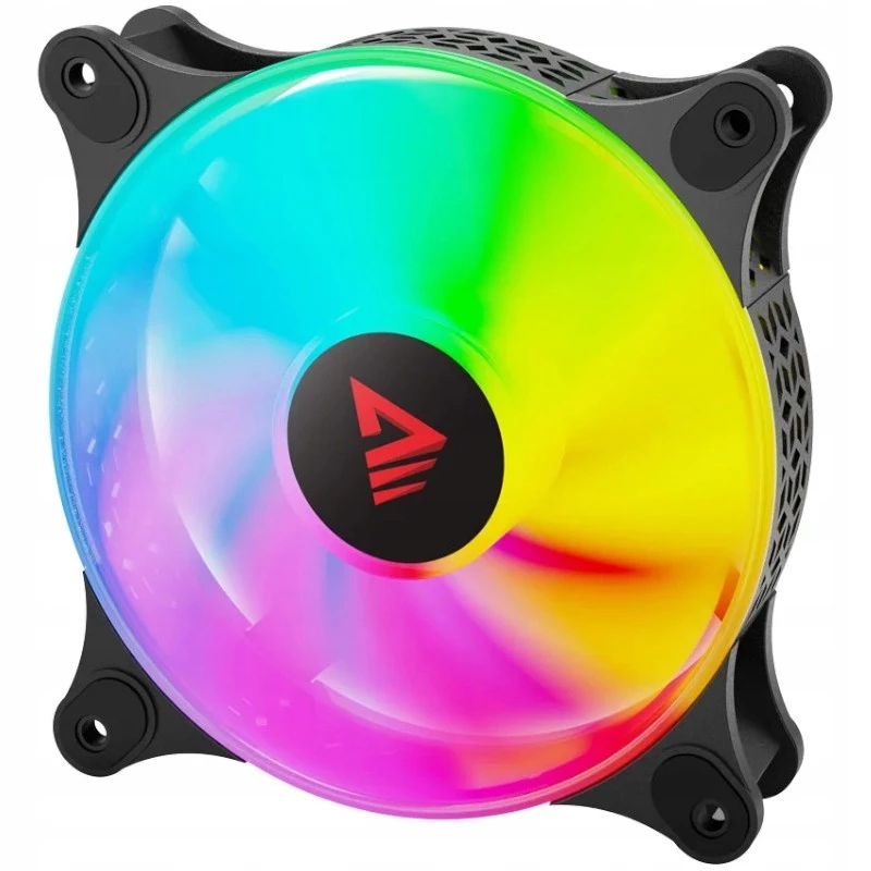 SAVIO Blast 120mm ARGB PWM ventilátor do skrine - čierny
