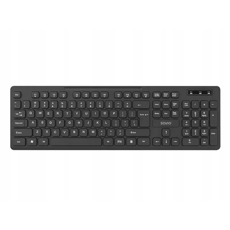Savio KB-02 klávesnica Home/Office USB QWERTY čierna