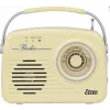 Rádio Eltra Radio Luiza Retro SP-11 MP3 USB SD vanilkové