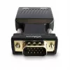 SAVIO CL-145 konvertor VGA na HDMI, audio, Full HD, čierna