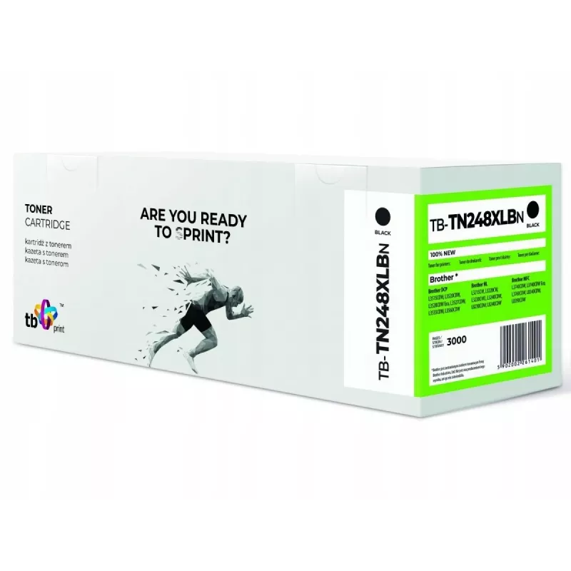 Toner pre Brother TN248XLBK TB-TN248XLBN 100% nový čierny