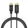 Kábel Display Port na HDMI 1,5m, CL-183 Savio SAVKABELCL-183