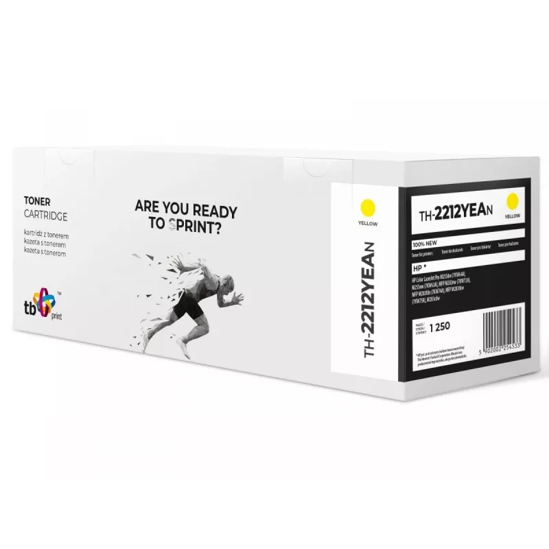 Toner pre HP Color LJ Pro M255 W2212A TH-2212YEAN 100% nový YE
