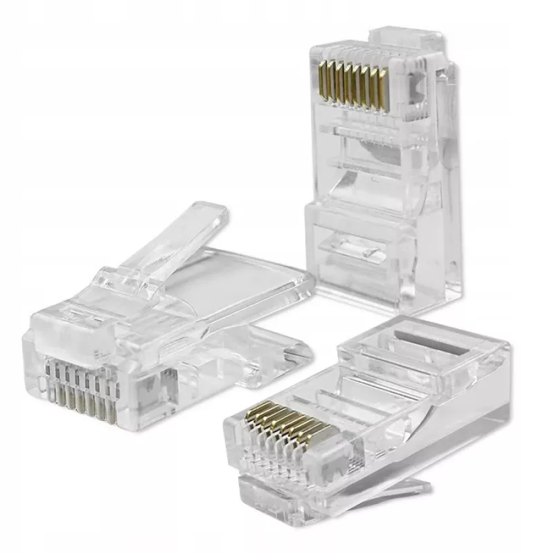 RJ45 konektor QOLTEC 54544 CAT6 UTP, balenie 100 ks