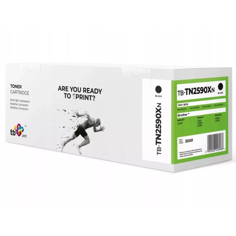 Toner pre Brother TN2590XL TB-TN-2590XN BK 100% nový