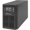 Qoltec UPS záložný zdroj | 1kVA | 1000W | účinník 1,0 | LCD | EPO | USB | Online