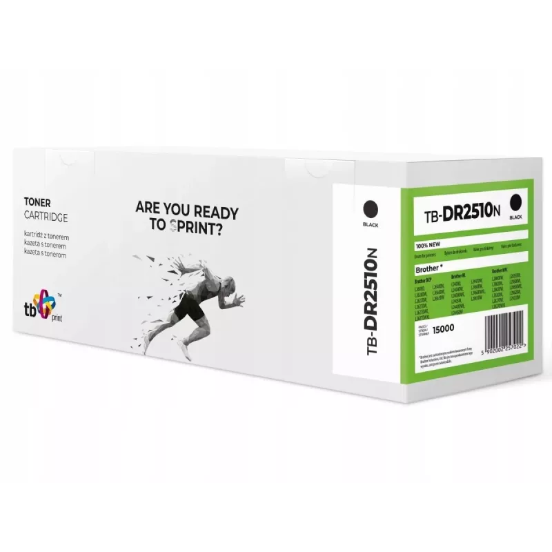Valec pre Brother DR2510 TB-DR2510N BK 100% nový
