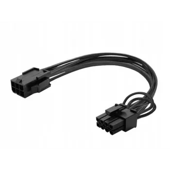 Savio AK-49 6-pin na 8-pin PCI-Express napájací kábel 0,18 m čierna