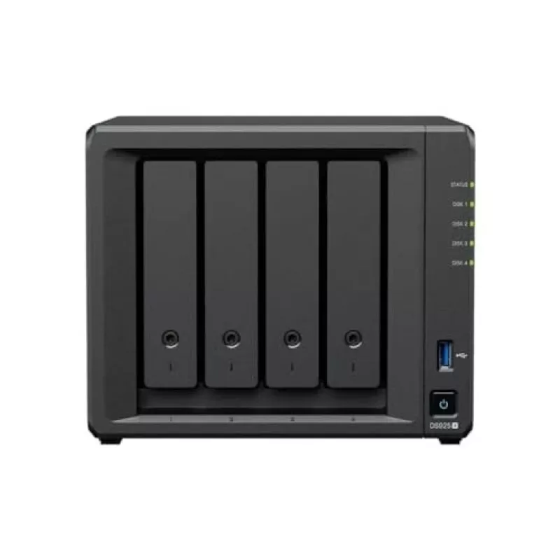 Synology DiskStation DS925+ NAS/storage server Ryzen Embedded V1500B 4 GB DDR4 0 TB čierny