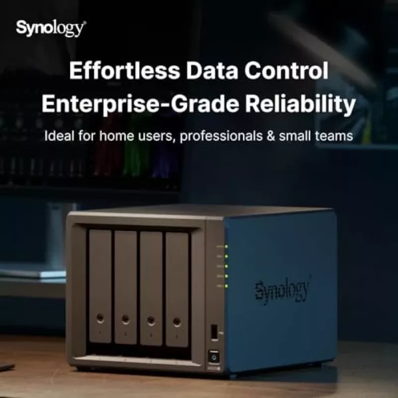 Synology DiskStation DS925+ NAS/storage server Ryzen Embedded V1500B 4 GB DDR4 0 TB čierny
