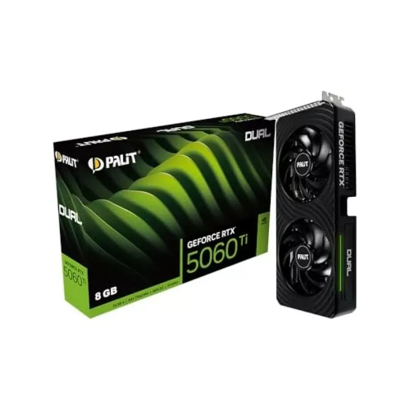 Grafická karta Palit GeForce RTX 5060 Ti Dual 8GB GDDR7