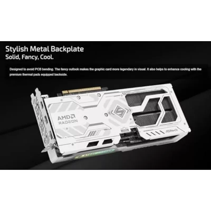 ASRock AMD Radeon RX 9060 XT Steel Legend 16GB OC grafická karta