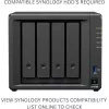 NAS storage server SYNOLOGY DS425+ — 4-Bay, Intel Celeron J4125 2,0–2,7 GHz, 2 GB DDR4, 0 TB, 2,5GbE, 2 M.2 sloty