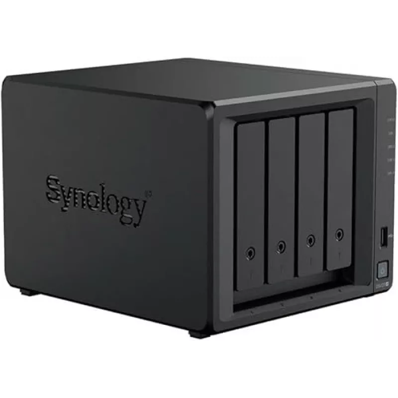 NAS storage server SYNOLOGY DS425+ — 4-Bay, Intel Celeron J4125 2,0–2,7 GHz, 2 GB DDR4, 0 TB, 2,5GbE, 2 M.2 sloty