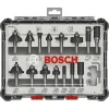 Bosch 2 607 017 472 Sada frézovacích nástrojov, 15 kusov, stopka 8 mm