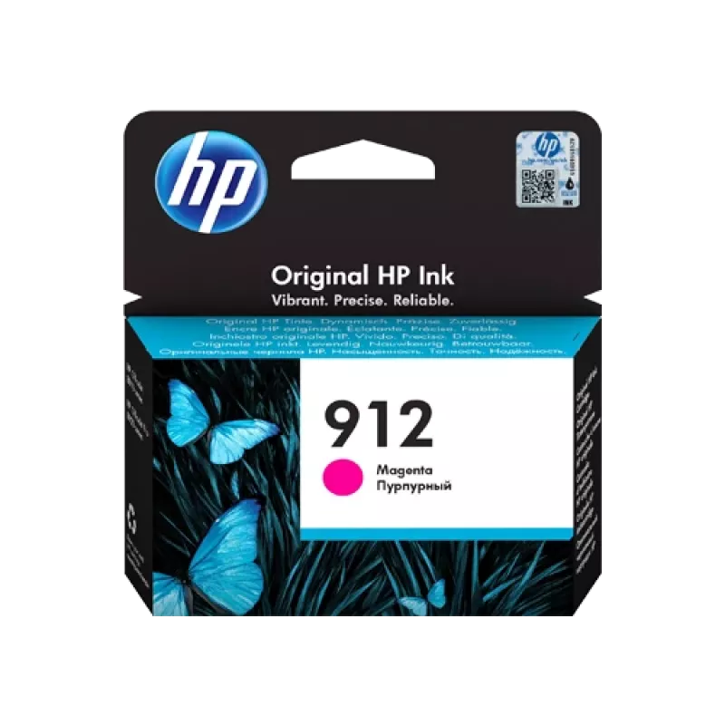 HP 912 purpurová originálna atramentová kazeta