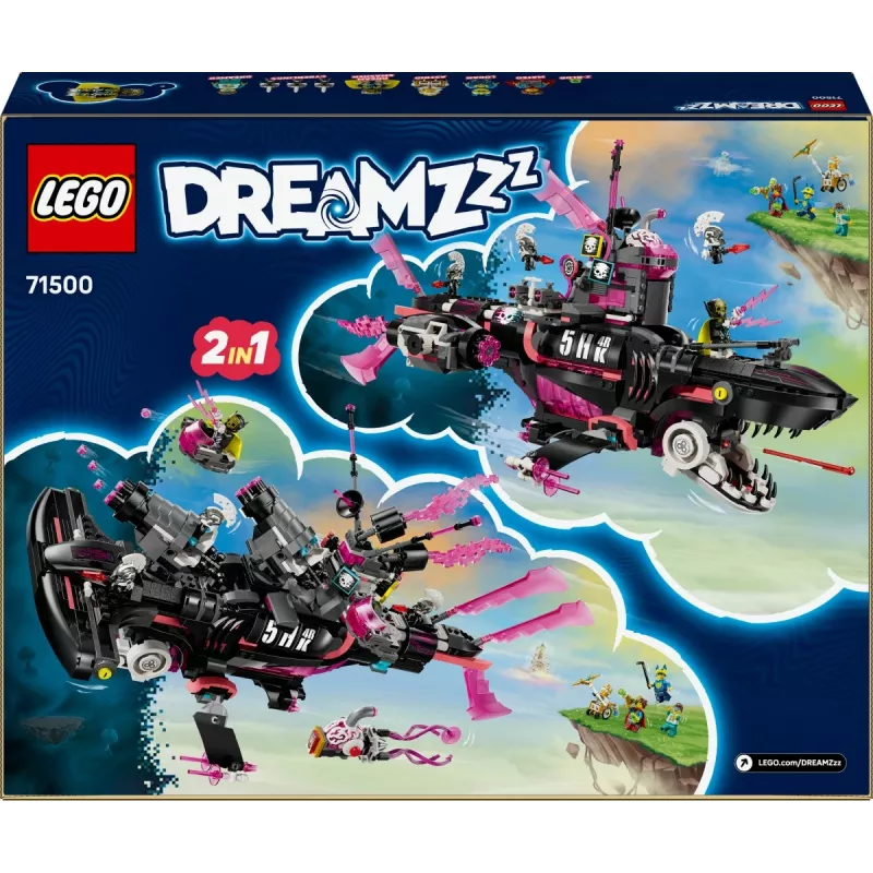 LEGO® DREAMZzz™ Nightmare Shark Submarine hračka 71500