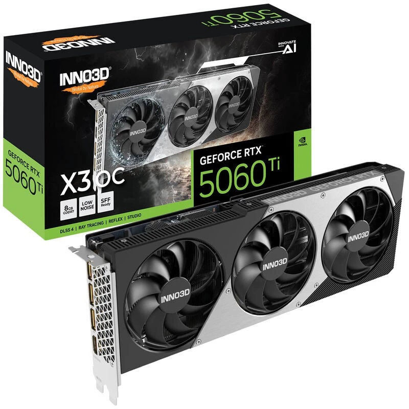 INNO3D GeForce RTX 5060 Ti X3 OC 8GB GDDR7 grafická karta