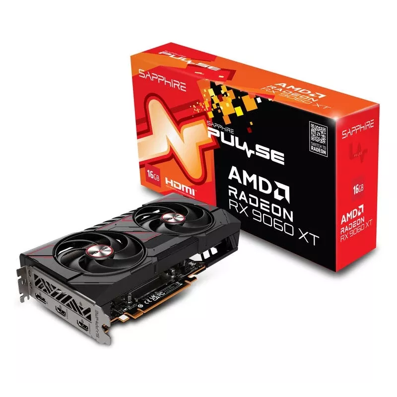 SAPPHIRE PULSE Radeon RX 9060 XT 16GB grafická karta