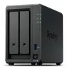 NAS Synology DiskStation DS725+ 2-Bay Ryzen R1600 4GB DDR4 ECC, 2.5GbE, 2x M.2, podpora RAID, 0TB, čierna