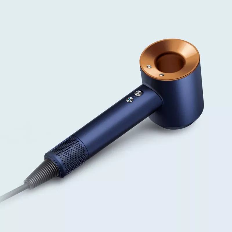 Dyson Supersonic Straight+Wavy HD07 Sušič vlasov, Pruská modrá / Medená (113277-01)