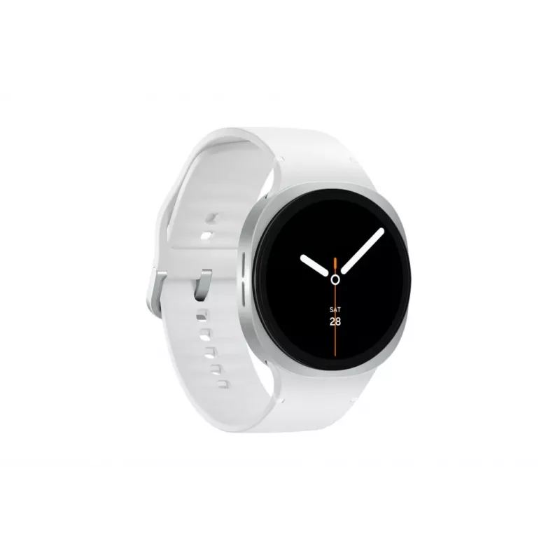 Smartwatch Samsung Galaxy Watch 8 44 mm strieborná, 1,5 inch AMOLED 480x480, 5 ATM, GPS, 32 GB, 435 mAh