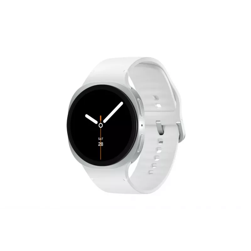 Smartwatch Samsung Galaxy Watch 8 44 mm strieborná, 1,5 inch AMOLED 480x480, 5 ATM, GPS, 32 GB, 435 mAh