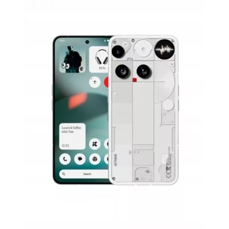 Nothing Phone (3) biela - 5G smartfón - Dual-SIM - RAM 12 GB / interné úložisko 256 GB - OLED displej - 6,67
