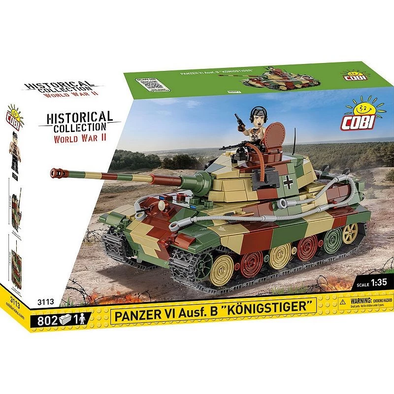 Stavebnica COBI Panzer VI Ausf. B Königstiger 802 dielov