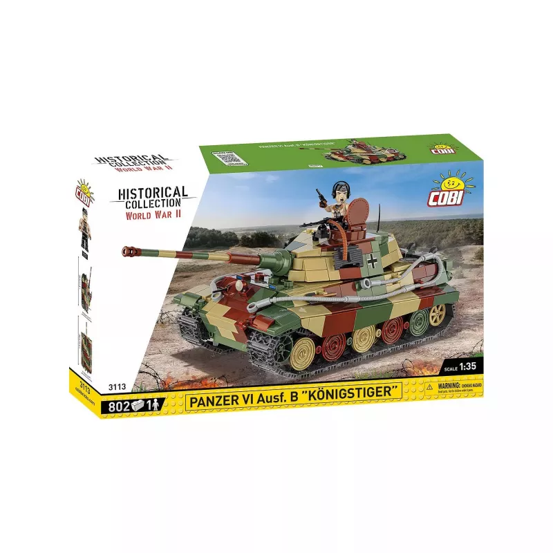 Stavebnica COBI Panzer VI Ausf. B Königstiger 802 dielov