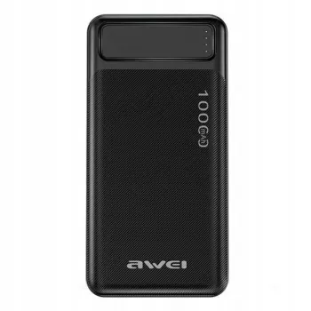 Prenosná powerbanka P5K 10000mAh s 2xUSB 2.1A - čierna