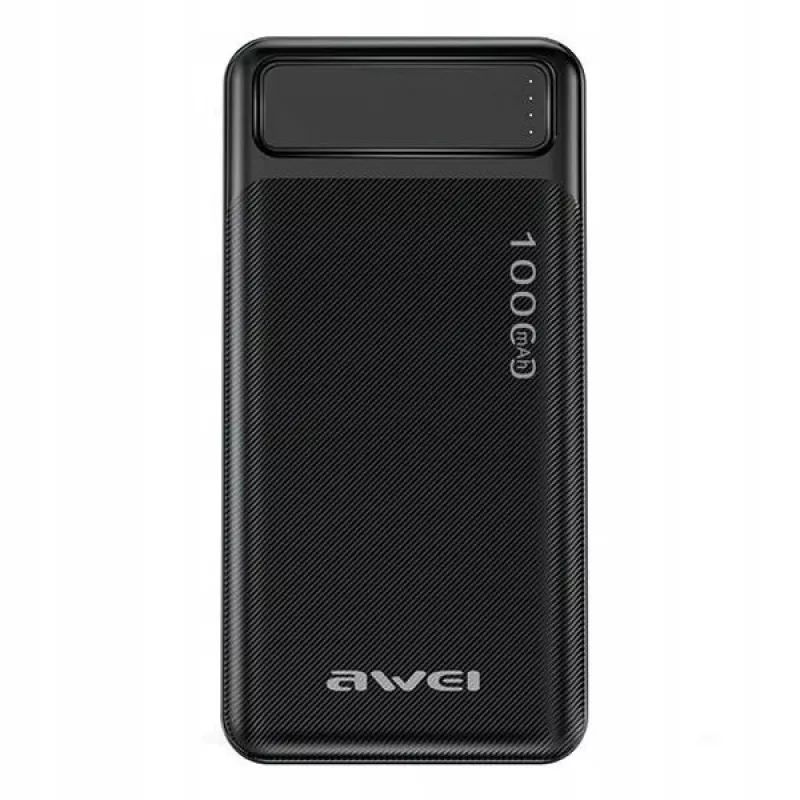 Prenosná powerbanka P5K 10000mAh s 2xUSB 2.1A - čierna